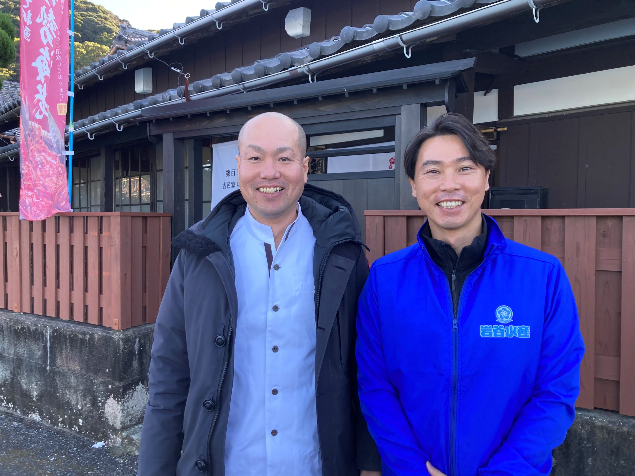 神戸ポートピアホテル「リュバン」の料理長様ご来社